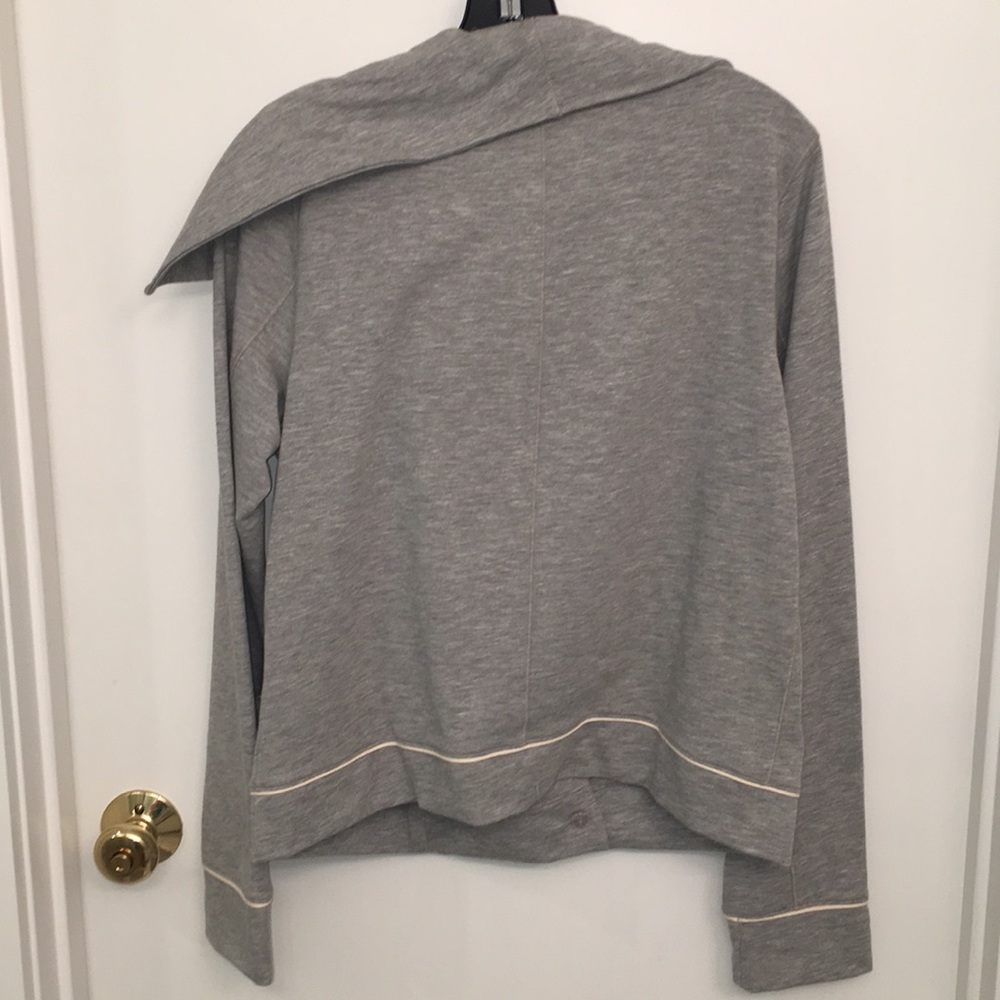 Three Dots Zip Up Sweatershirt - image 4